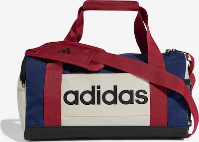 Sportinis krepšys iš ADIDAS PERFORMANCE, spalva – tamsiai mėlyna / akmens / raudona / juoda, Prekių apžvalga