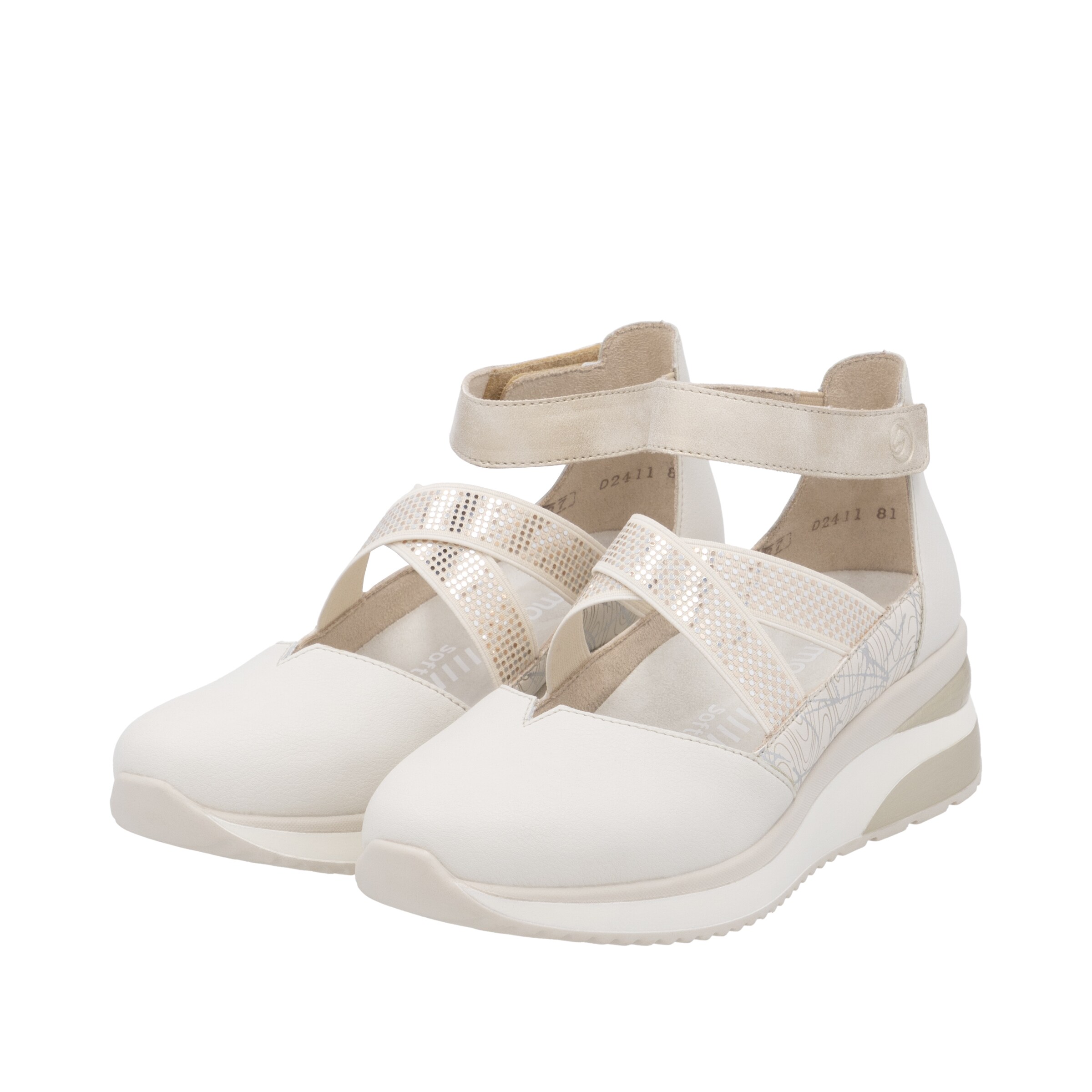 Sandales 'D2411' REMONTE en blanc