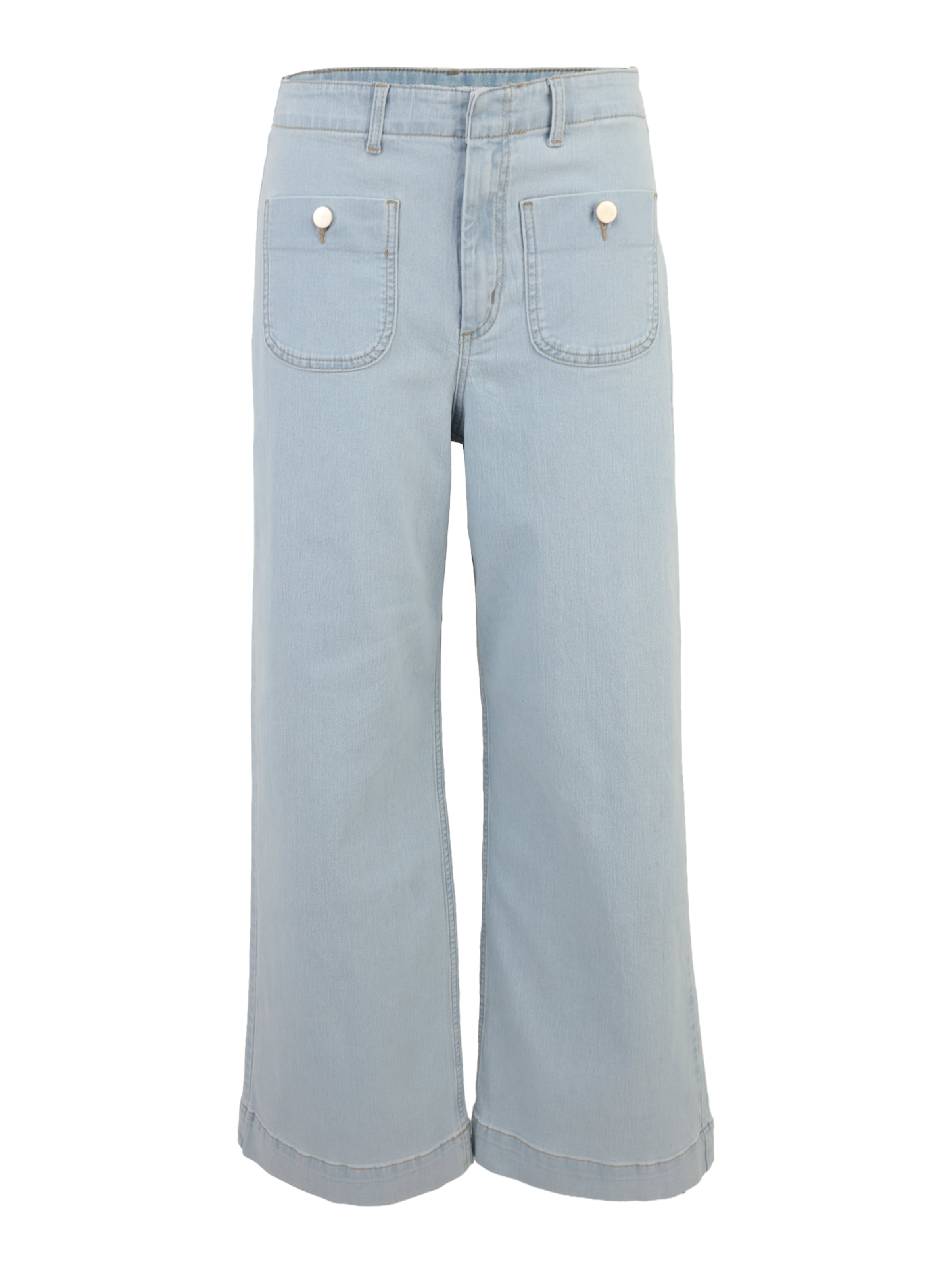 Wide Leg Jean Vero Moda Petite en bleu : devant