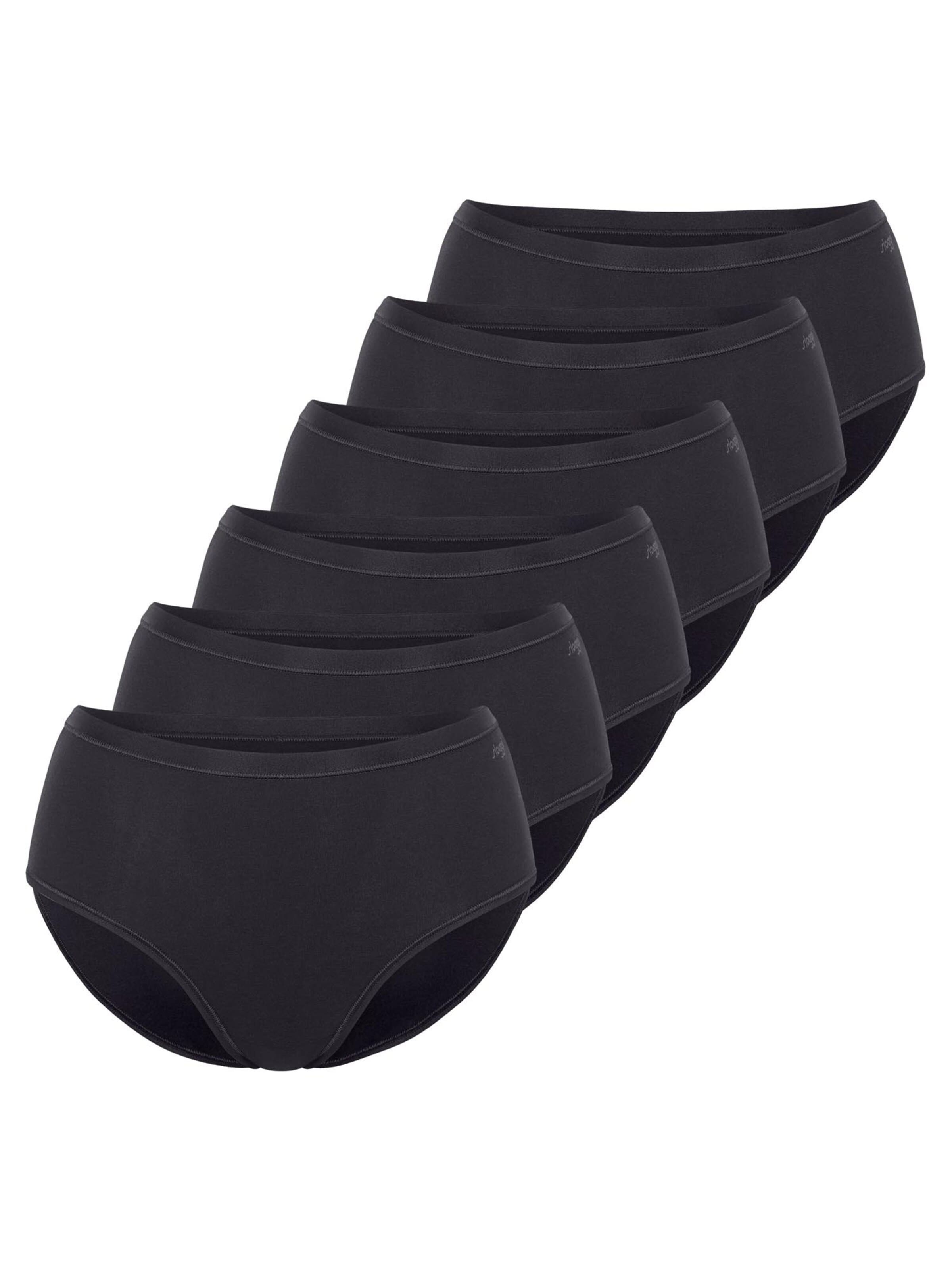 SLOGGI Panty 'GO Daily Cotton' in Black: front