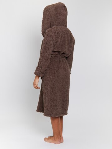 Loungeable Bademantel in Braun