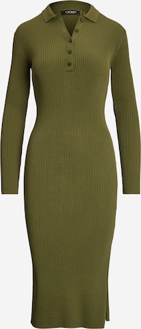 Lauren Ralph LaurenPletena haljina - zelena boja: prednji dio