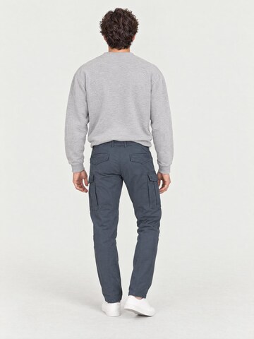 yazubi Regular Cargo Pants 'Jayden' in Blue