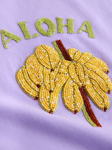 Next Μπλουζάκι 'Aloha' σε λιλά