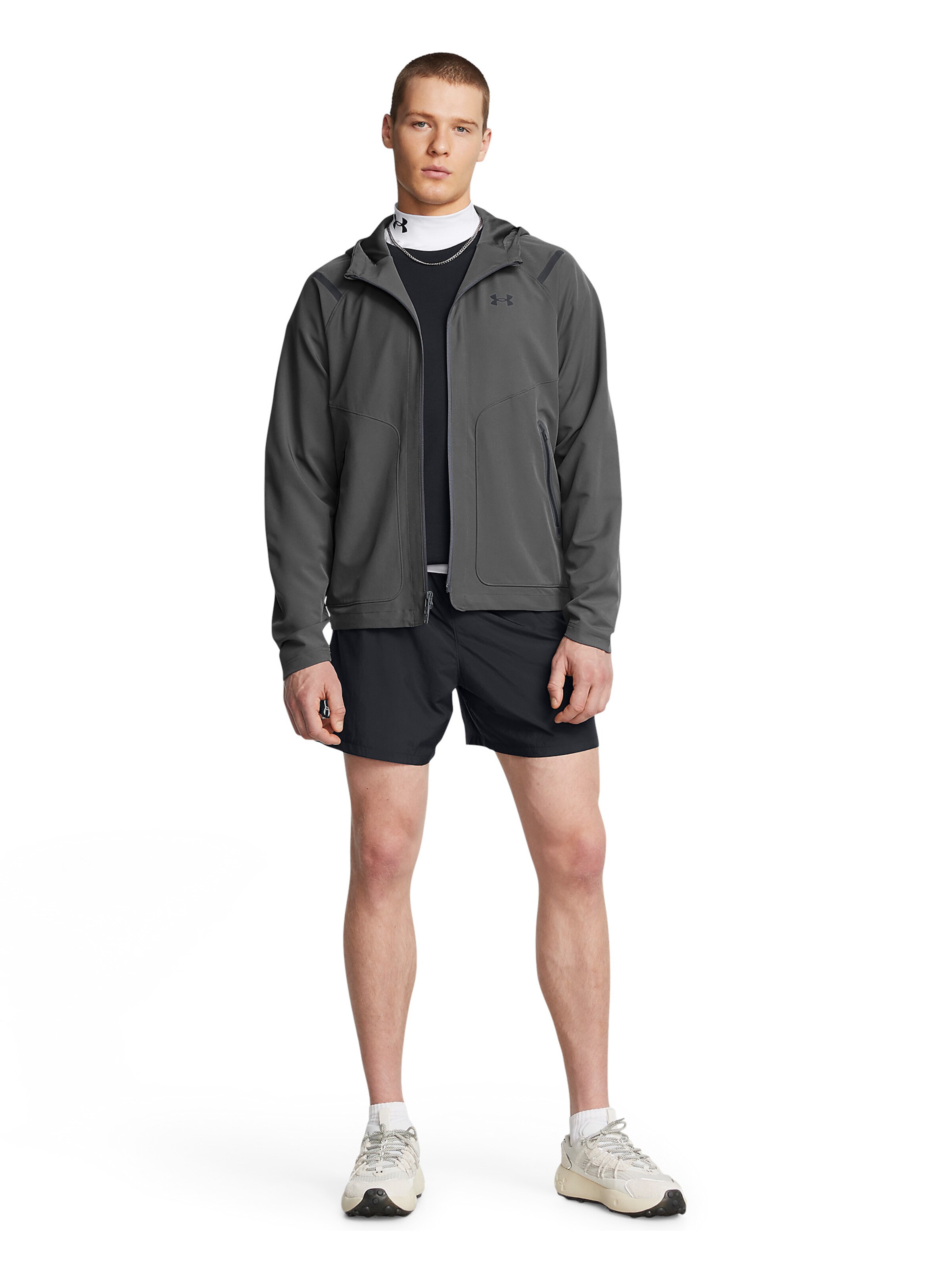 UNDER ARMOUR Functionele jas in Grijs