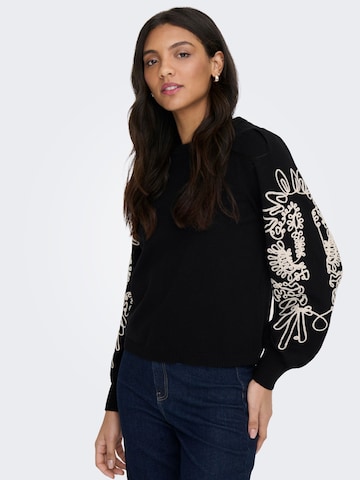 ONLY Pulóver 'ONLMagnolia' - fekete