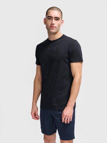 Hummel Functioneel shirt 'Active' in Zwart: voorkant