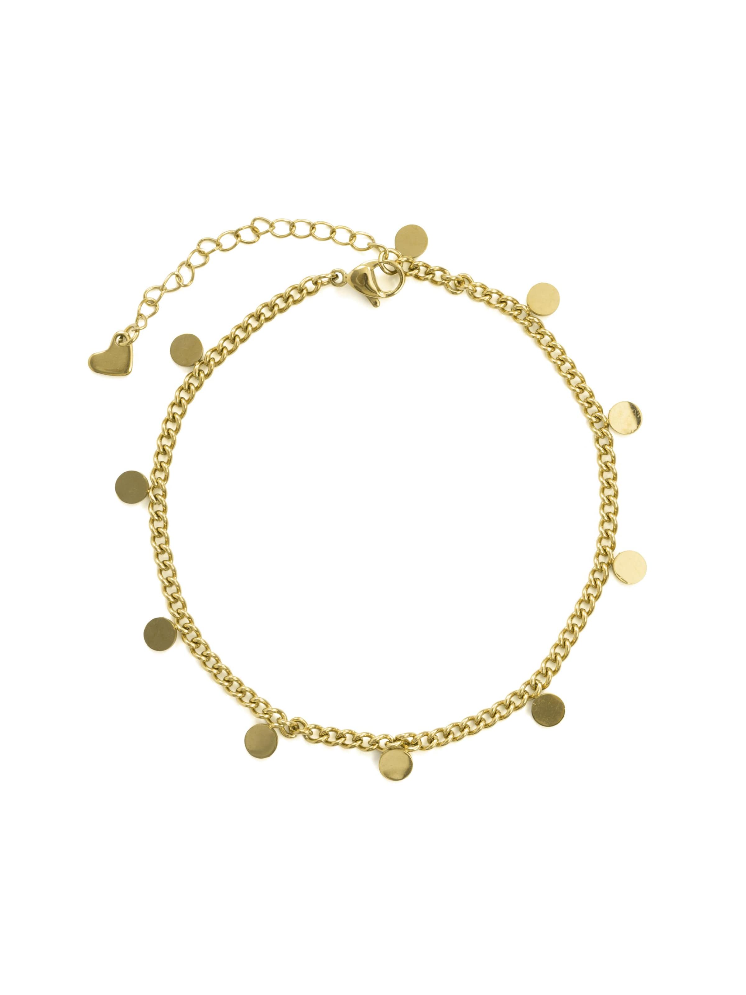 Luxenter Bracelet 'Hadras' en 15 - 20 cm en or, Vue avec produit