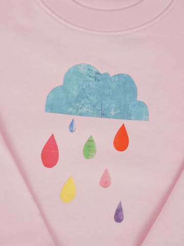 MelaDi Sweatshirt 'Regenwolke'‌‌‌‌‌ in Pink