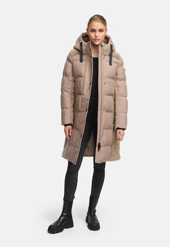 NAVAHOO Wintermantel in Beige