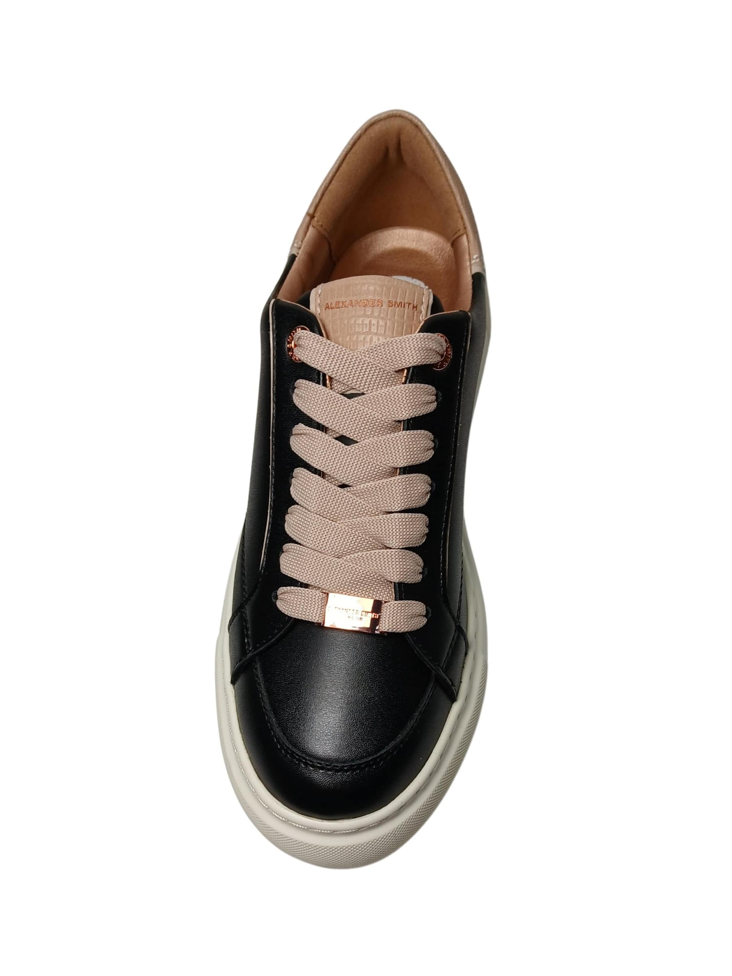 Baskets basses Alexander Smith en noir