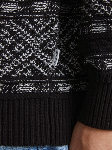 JACK & JONES Sweater 'Elliot' in Black