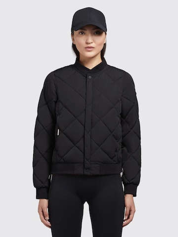 khujo Between-Season Jacket ' Leona2 ' in Black: front