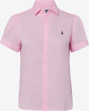 Chemisier Polo Ralph Lauren en rose : devant