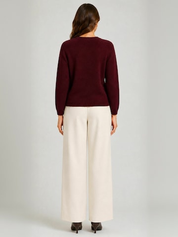 Opal Studio Knit cardigan ' Filuca ' in Red