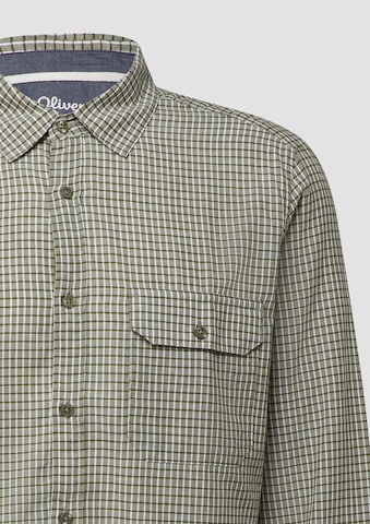 Coupe regular Chemise s.Oliver en blanc