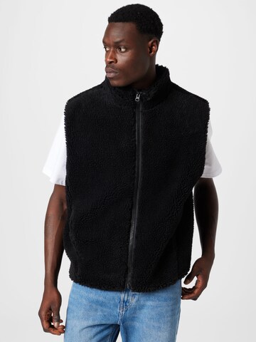 WEEKDAY Bodywarmer in Zwart: voorkant