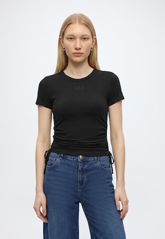 Tricou de la GAP pe negru: față