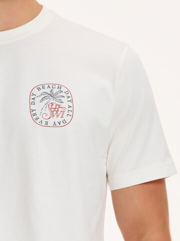 T-Shirt Shiwi en blanc