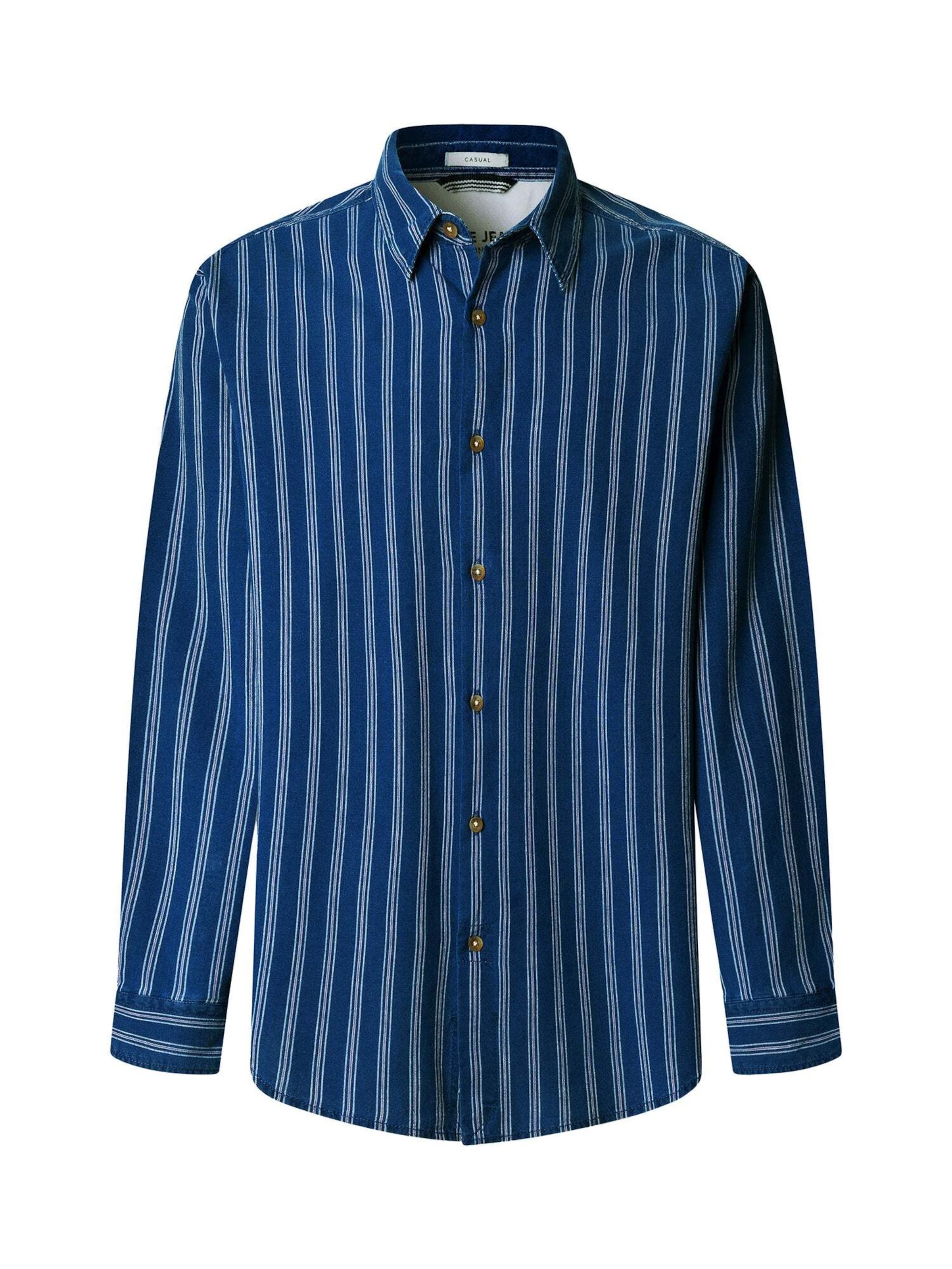 Regular fit Camicia 'PAXTON' di Pepe Jeans in blu: frontale