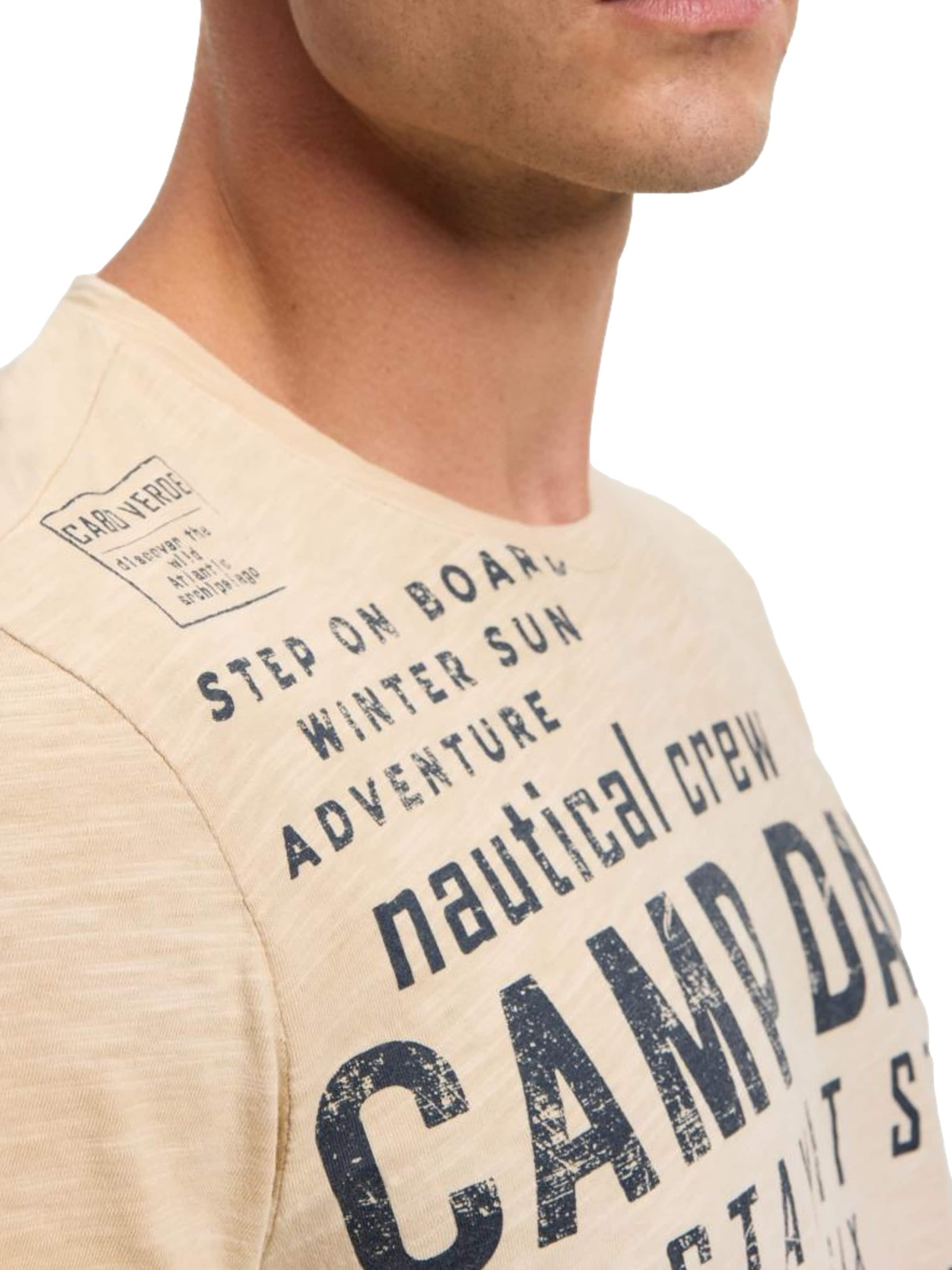 CAMP DAVID Футболка в Бежевый