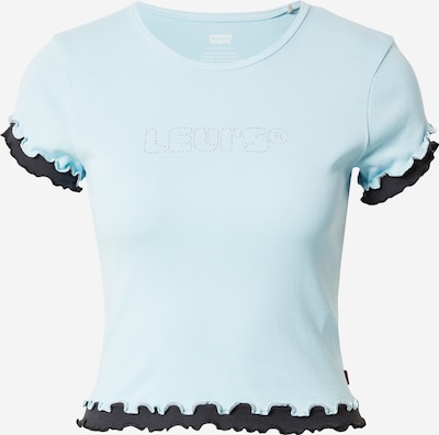 LEVI'S ® Majica 'Graphic Rave Tee' u indigo / svijetloplava / srebro, Pregled proizvoda