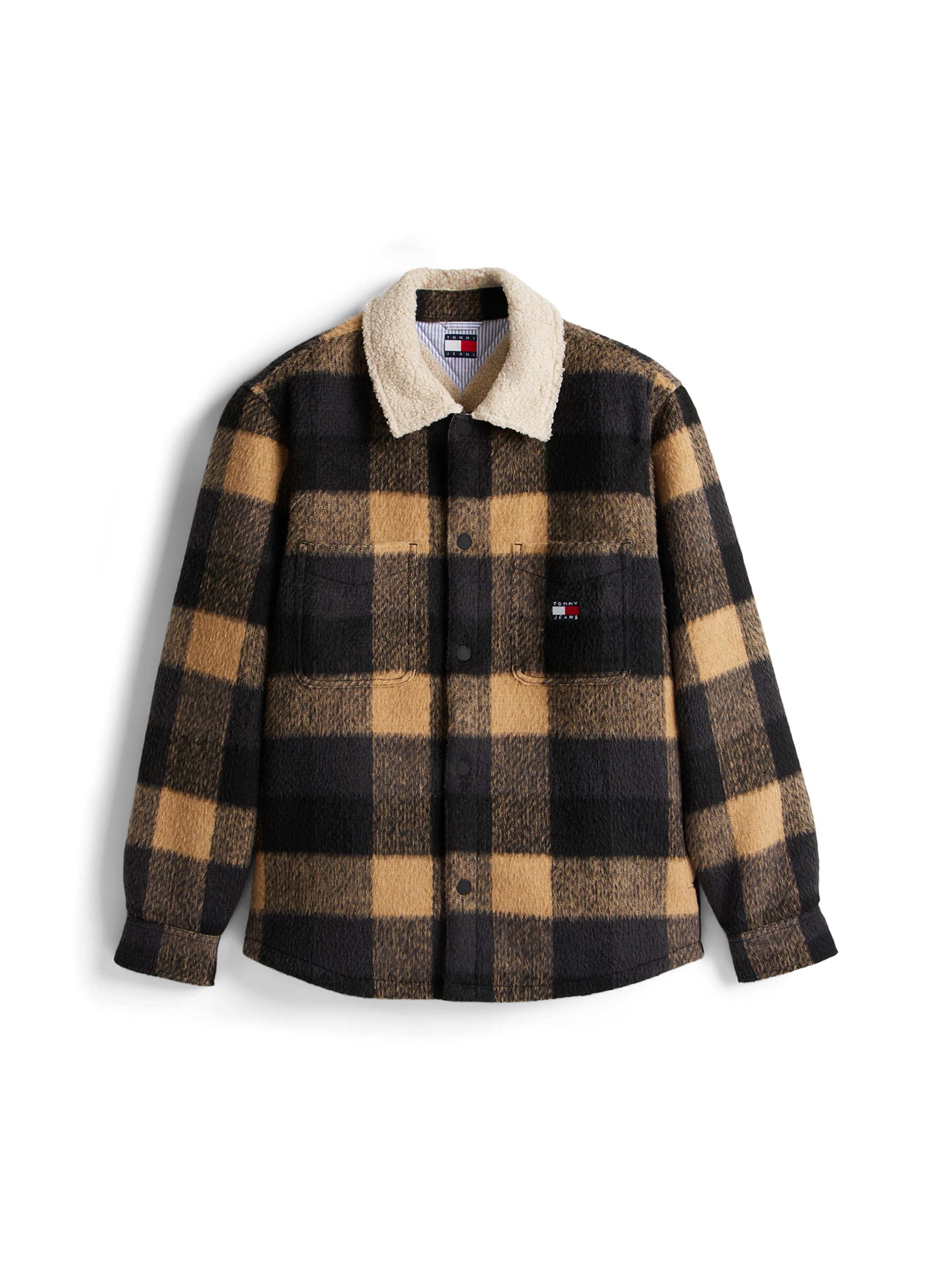 Geacă de primăvară-toamnă de la Tommy Jeans pe negru: față