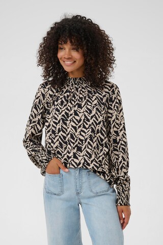 Kaffe Bluse 'Dina' i beige: forside