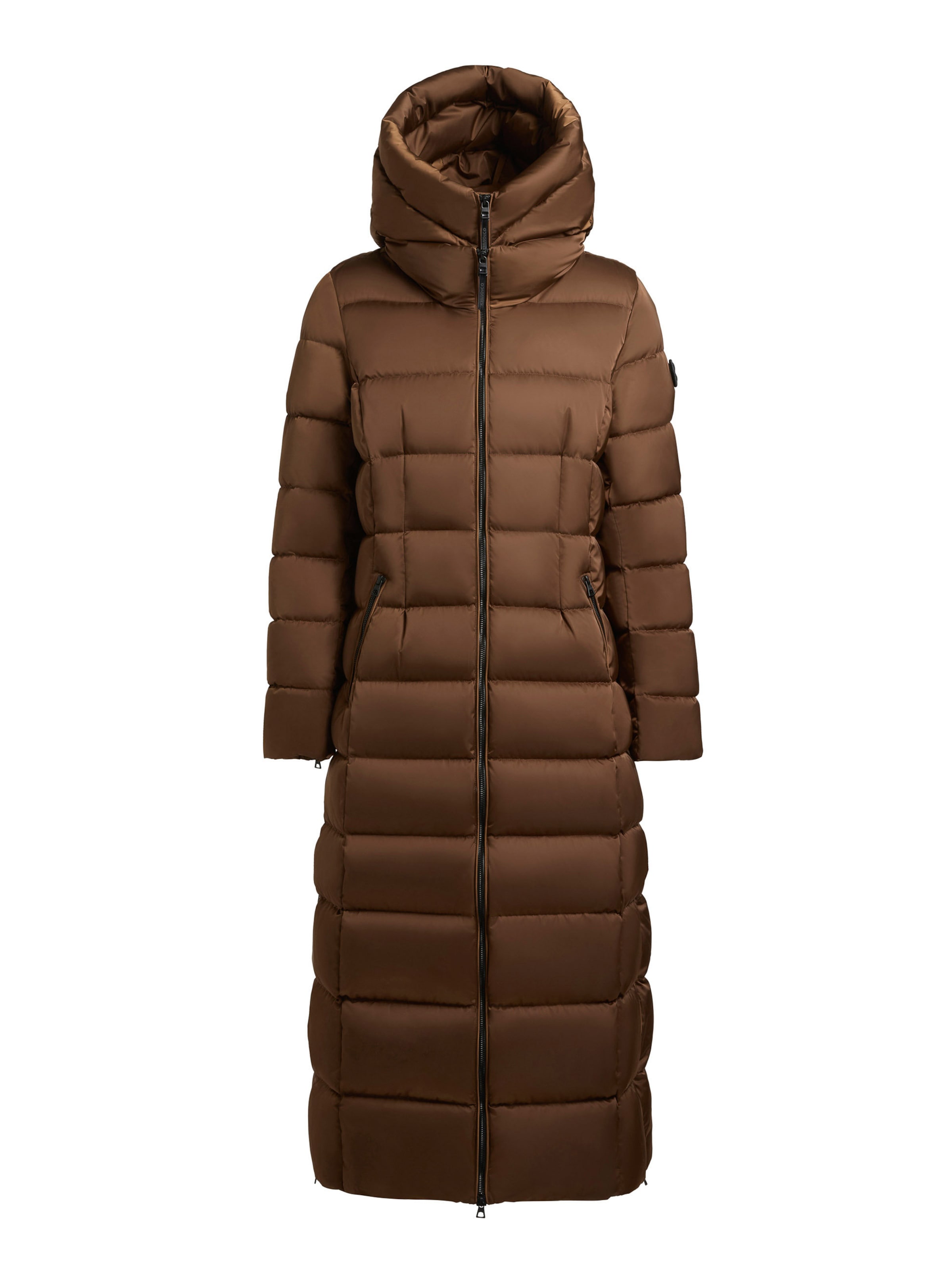 khujo Zimní kabát 'Ginsa' – hnědá: přední strana