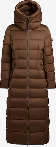 Manteau d’hiver 'Ginsa' khujo en marron : devant