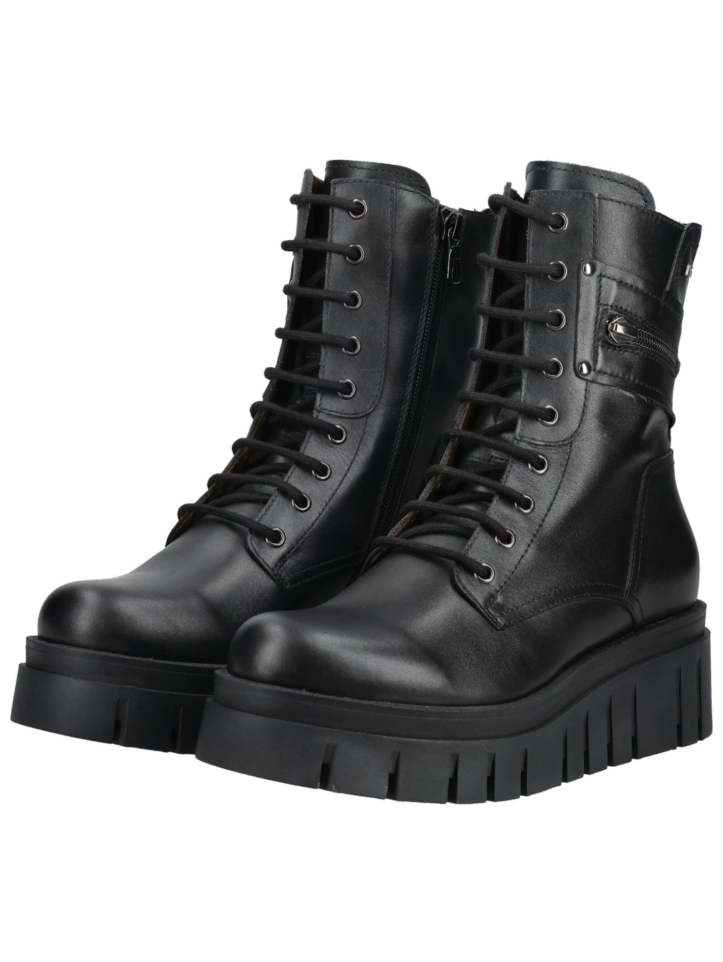Nero Giardini Schnürstiefelette in Schwarz
