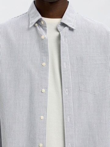 SELECTED Regular Fit Hemd 'SLHRick' in Weiß