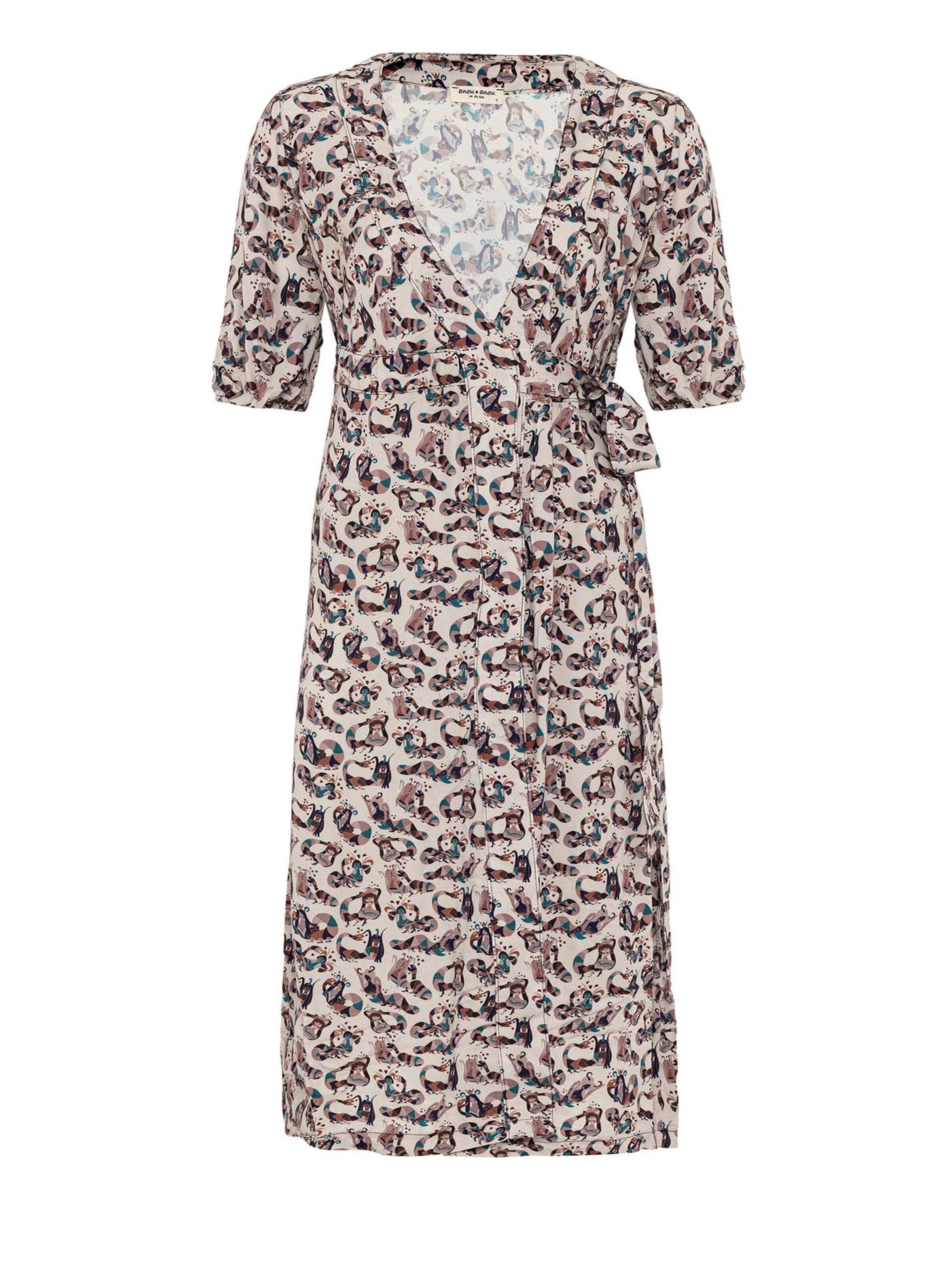 Robe Anou Anou en mélange de couleurs : devant