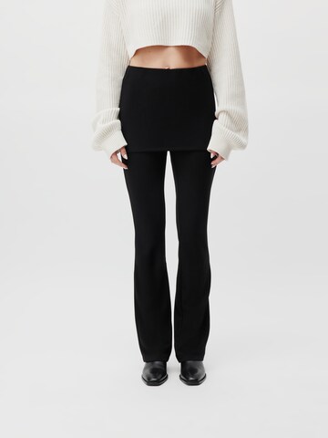 LeGer by Lena Gercke Boot cut Trousers 'Mailin' in Black: front