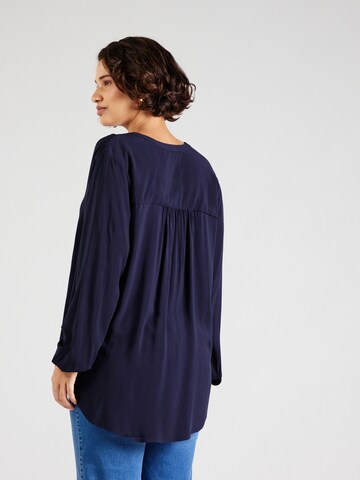 ONLY Carmakoma Blouse 'CARANITA' in Blue