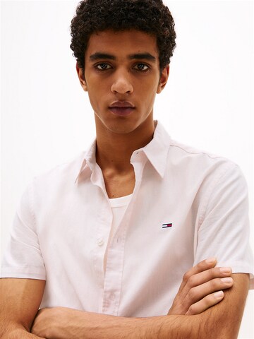 Tommy Jeans Regular fit Overhemd in Roze