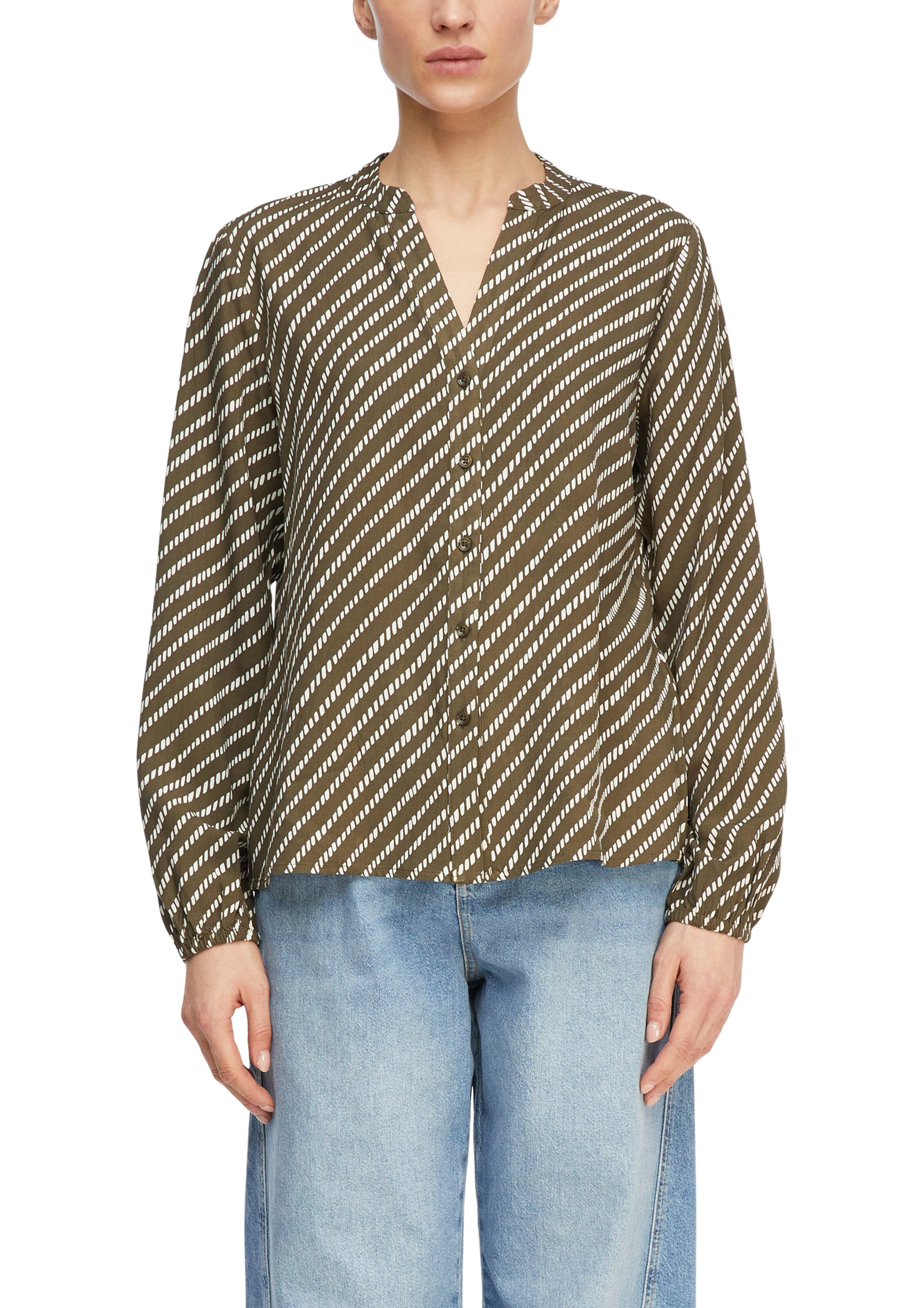 COMMA Blouse in Green