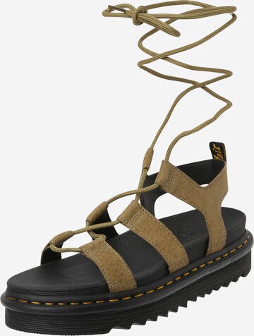 Dr. Martens Sandal 'Nartilla' i grön: framsida