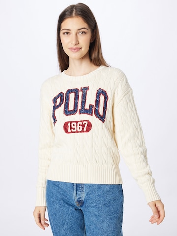 Polo Ralph Lauren - Pullover em bege: frente