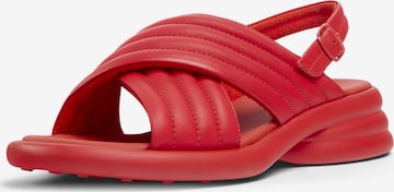 CAMPER Sandalen met riem 'Spiro' in Rood: voorkant