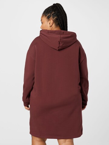 Robe 'Aurelia' ABOUT YOU Curvy en marron