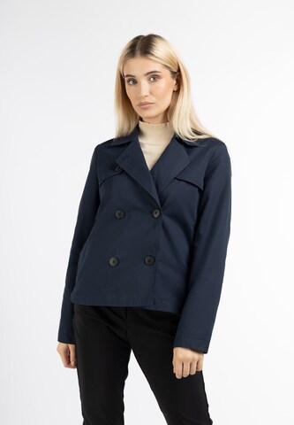 DreiMaster Klassik Between-Season Jacket in Blue: front