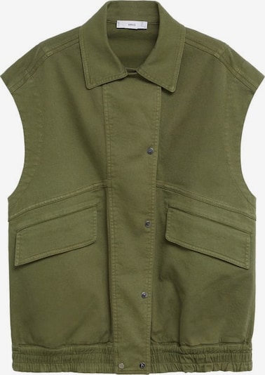 MANGO Vest 'Pop' in Khaki, Item view