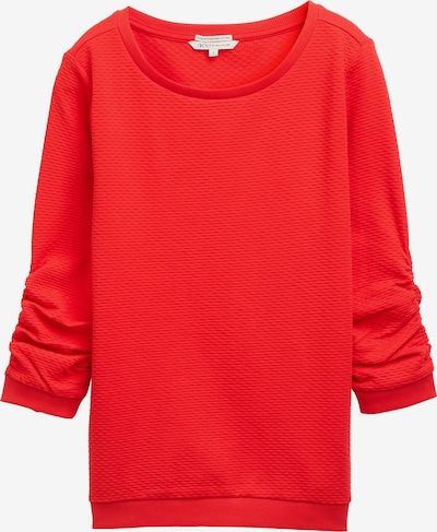 TOM TAILOR DENIM Sweat-shirt en XXL en rouge, Vue avec produit