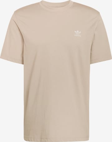 ADIDAS ORIGINALS Tričko 'Trefoil Essentials' – béžová: přední strana