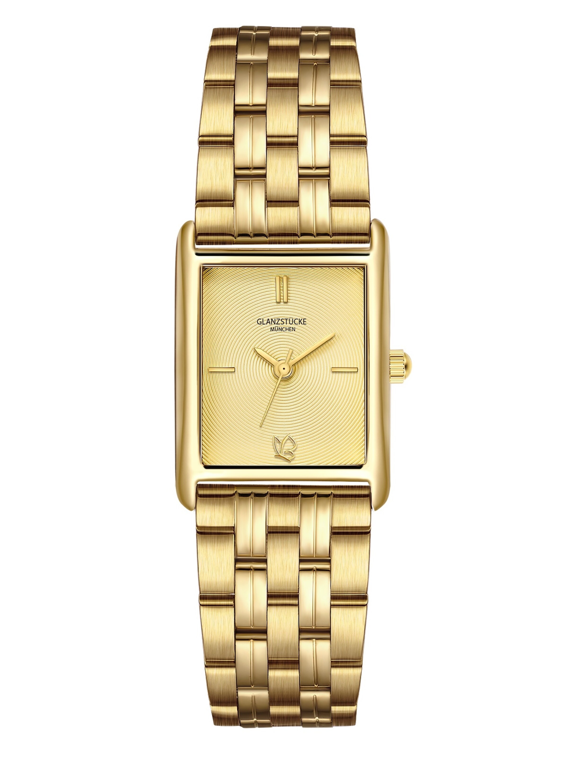 Glanzstücke München Analoog horloge in Goud: voorkant