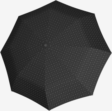 Parapluie Doppler en noir : devant
