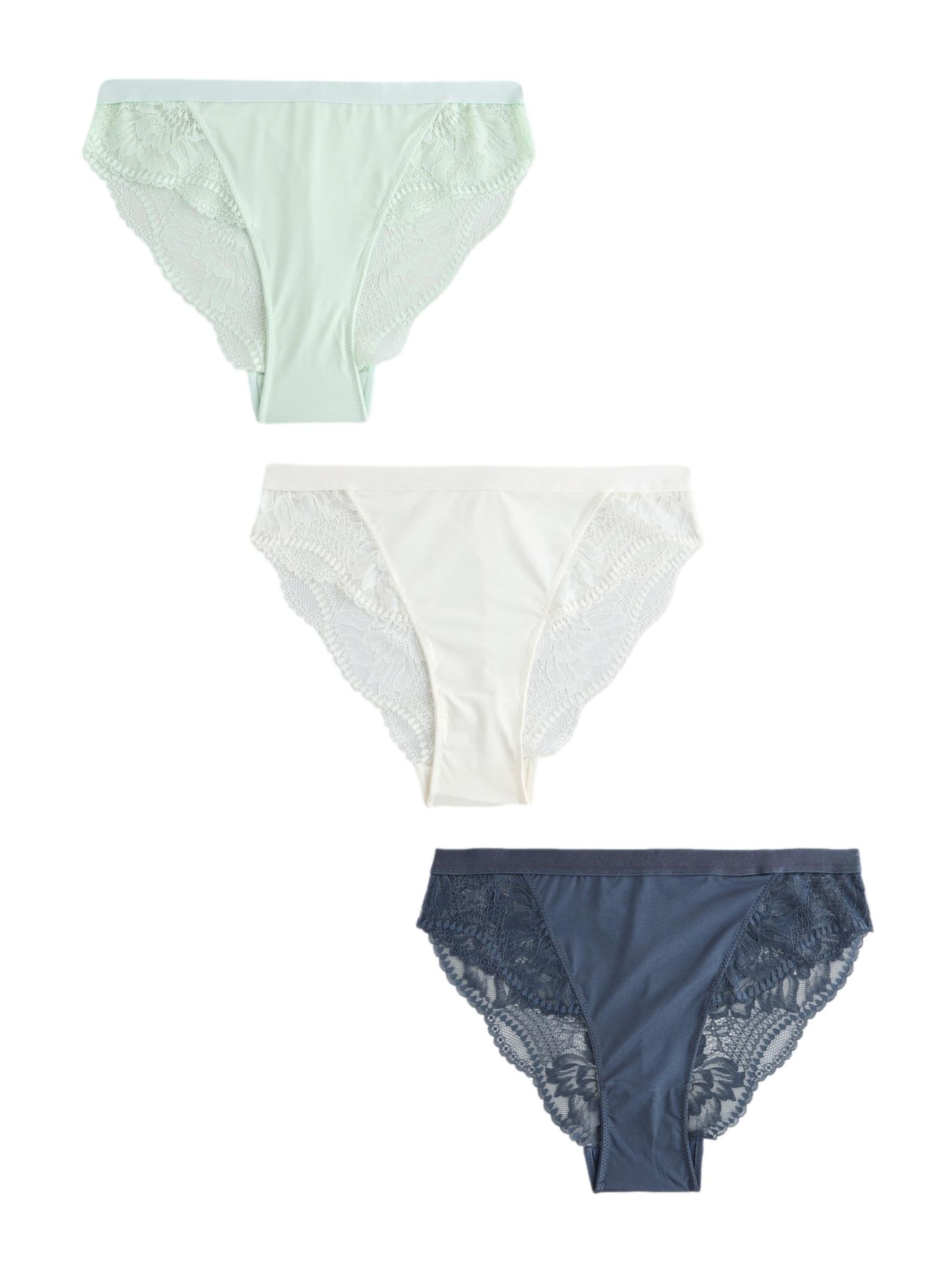 Slip de la Next pe albastru: față