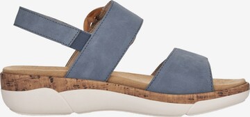 REMONTE Sandalen met riem in Blauw