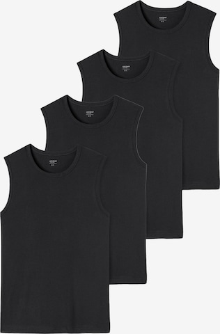 uncover by SCHIESSER Undershirt 'Basic' in Black: front